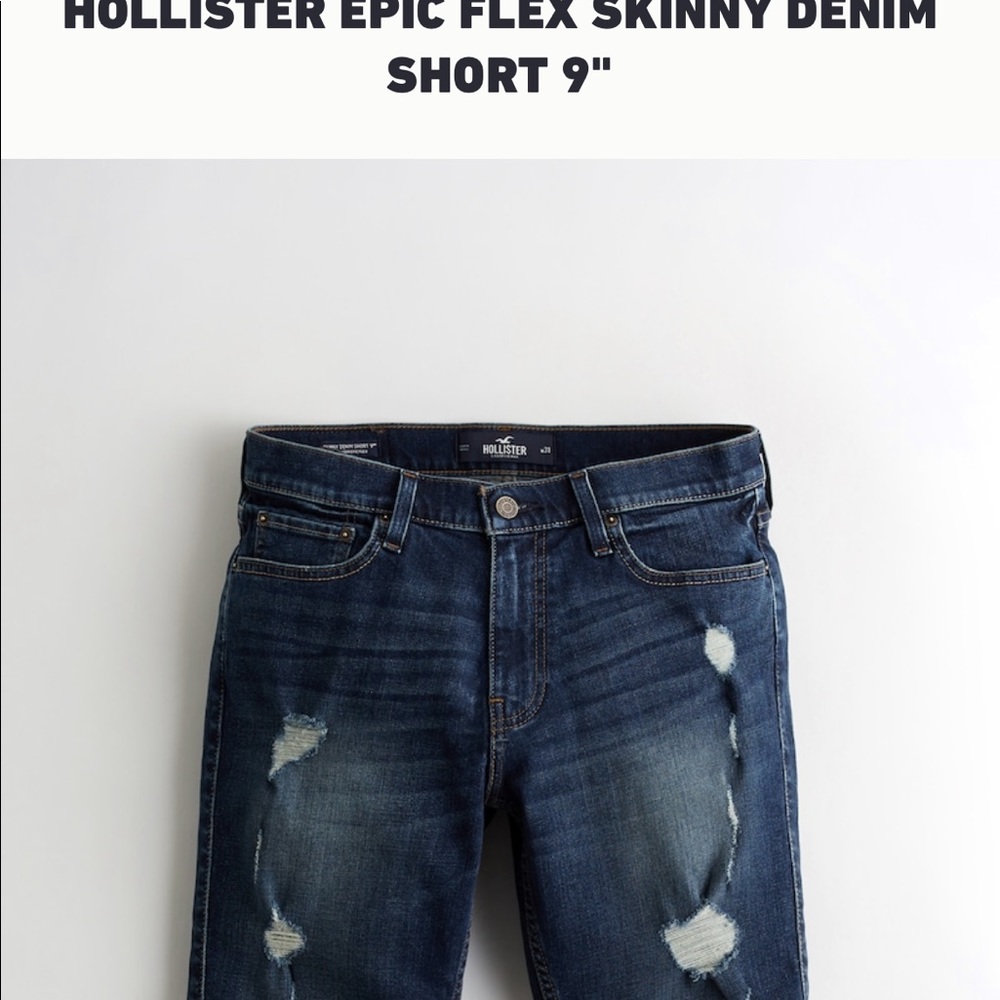 NWT Hollister Men’s Jean Shorts Epic 29
